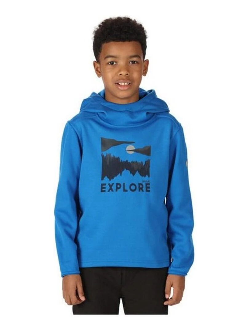 Regatta   Sweat à capuche HIGHTON   Bleu foncé