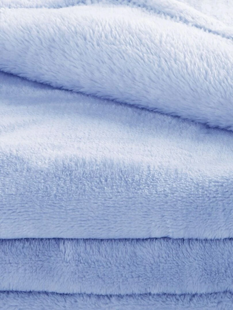 Couverture enfant en microfibre Bleu ciel