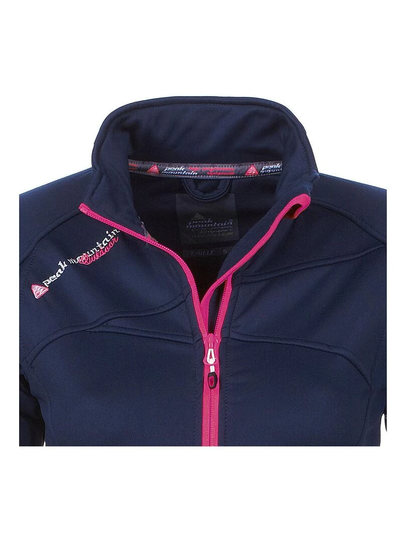 Blouson polarshell femme ACLIMATE   Bleu marine
