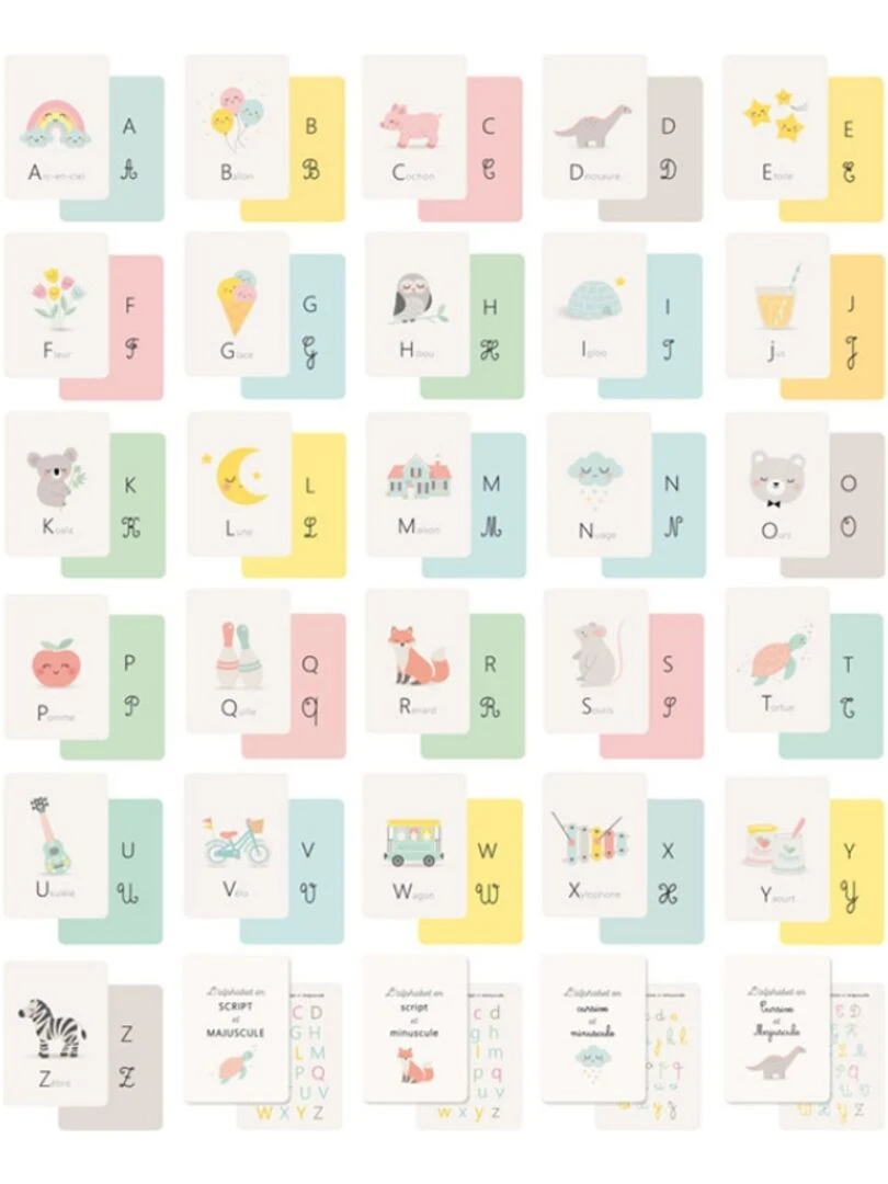 Coffret J'apprends l'alphabet en images   N/A