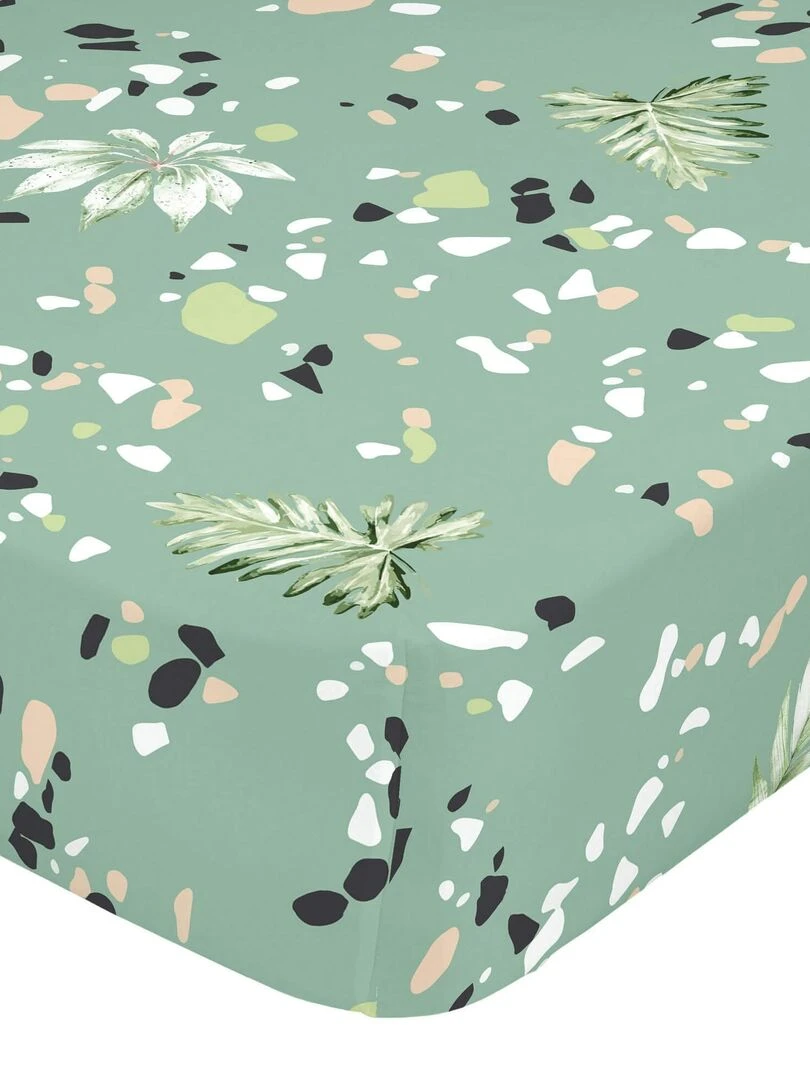 Drap housse Delicate "Happyfriday" Blanc