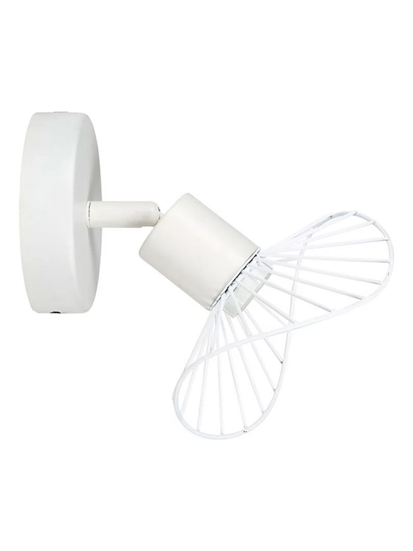 Applique spot orientable Capeline blanc Blanc