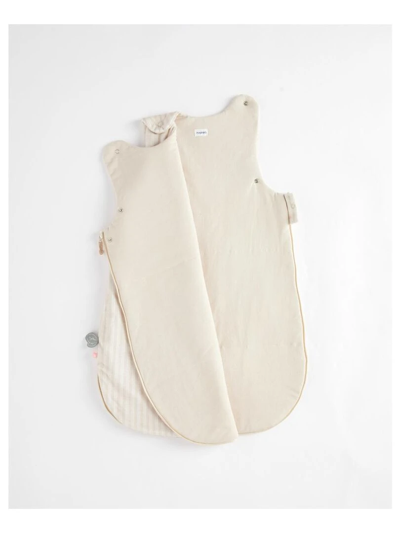 Gigoteuse 70 cm Tiga en Veloudoux Beige