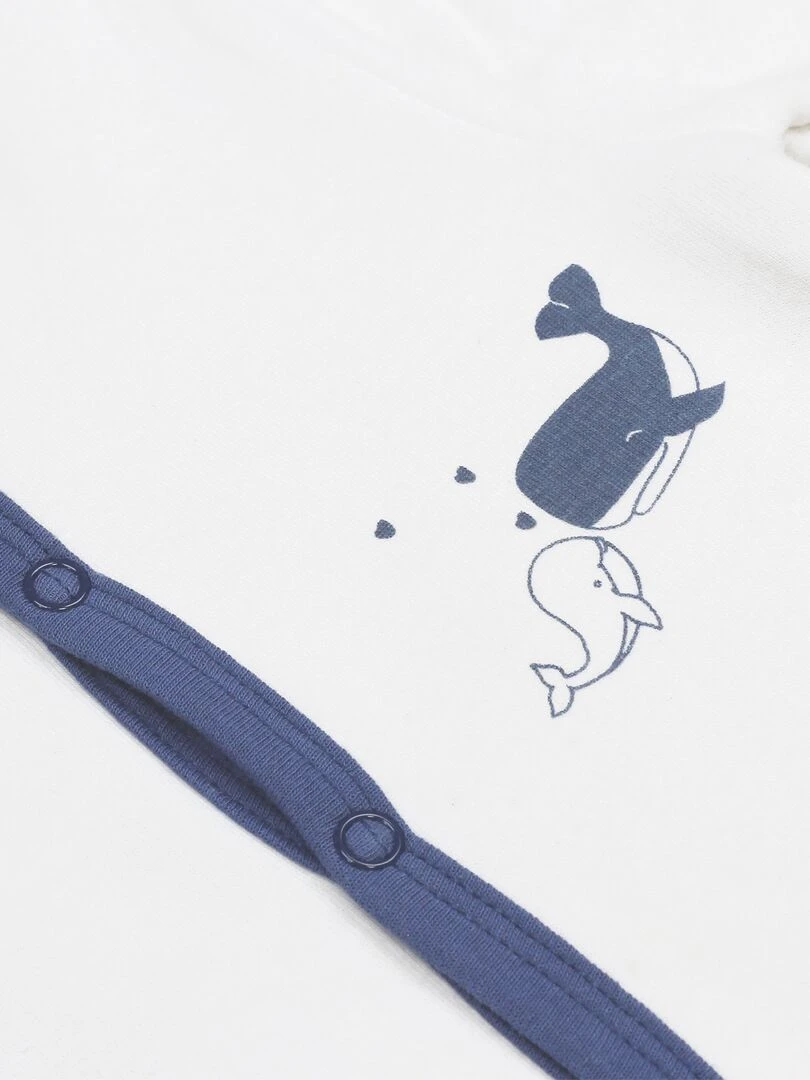 Pyjama Bébé Kinousses Blanc