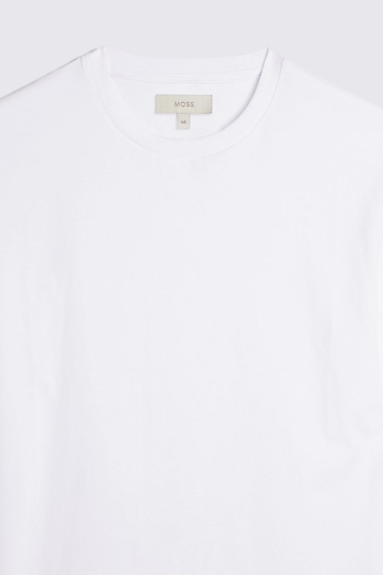 White Crew Neck T-Shirt   Buy Online at Moss