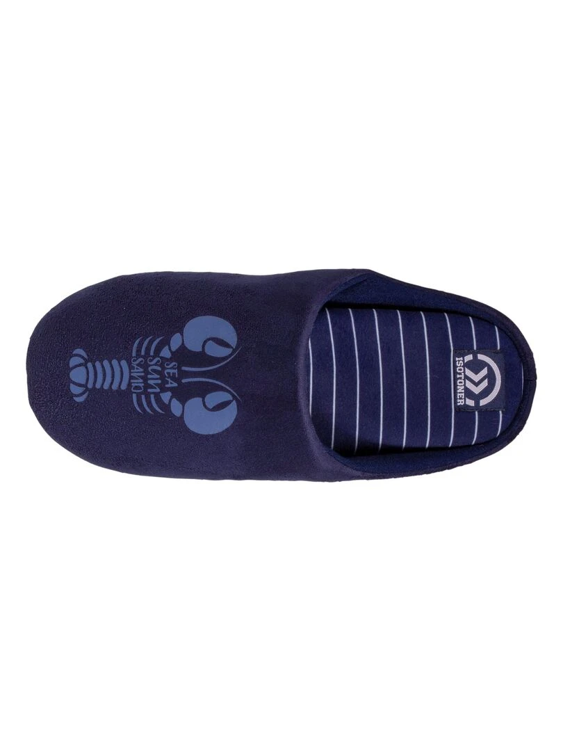 Chaussons mules Homme Marine Homard   Bleu marine