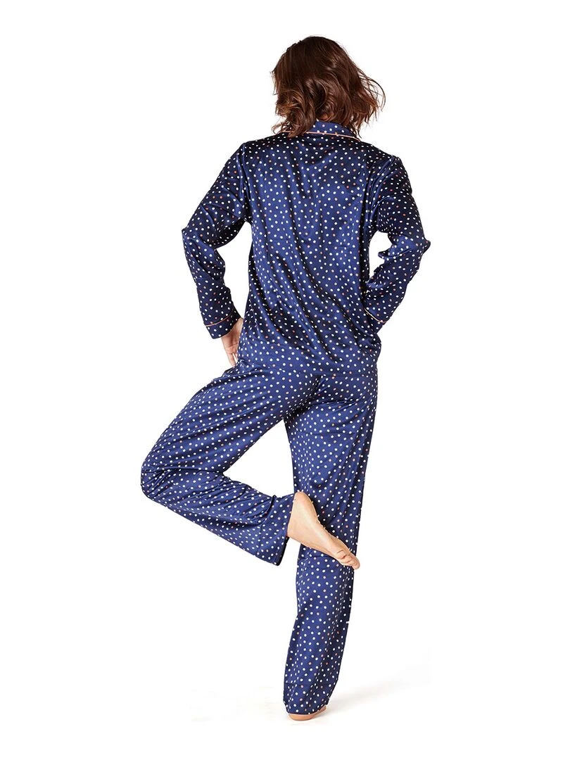 Top de pyjama BROOKLYN   Pomm'Poire   Bleu