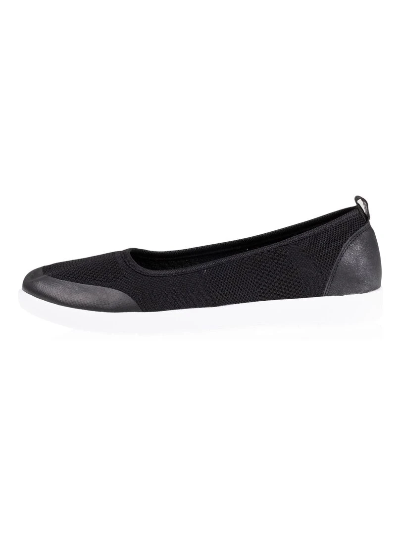Ballerines Femme slip on Noir   Noir