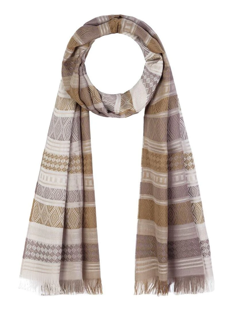 Echarpe Légère Baggy   Fabriqué en France   Beige