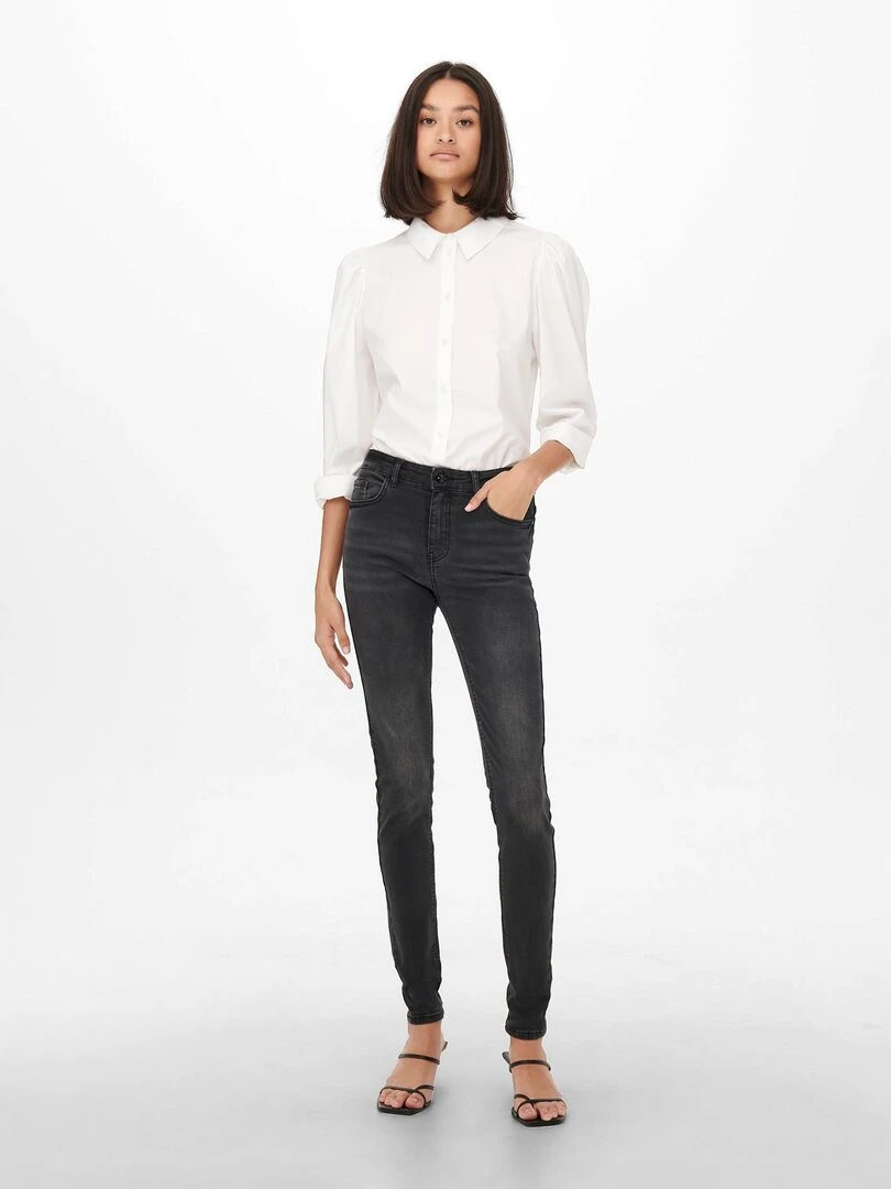 Jean skinny L34 noir