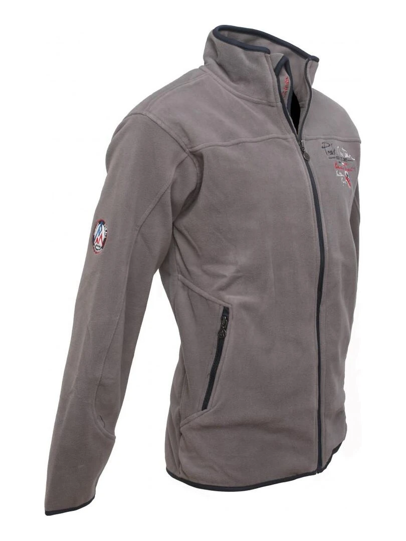 Polaire homme CONAC   PEAK MOUNTAIN   Gris