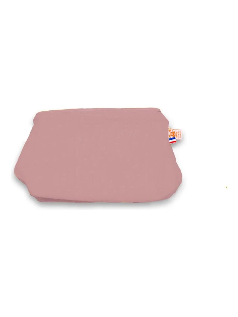Trousse de Toilette en Coton Bio Rose Rose