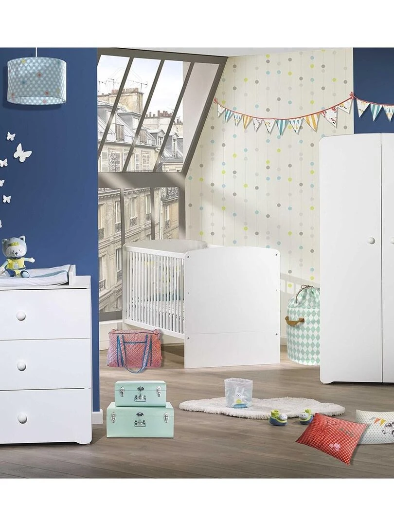 Lit évolutif BASIC   BABYPRICE   Blanc