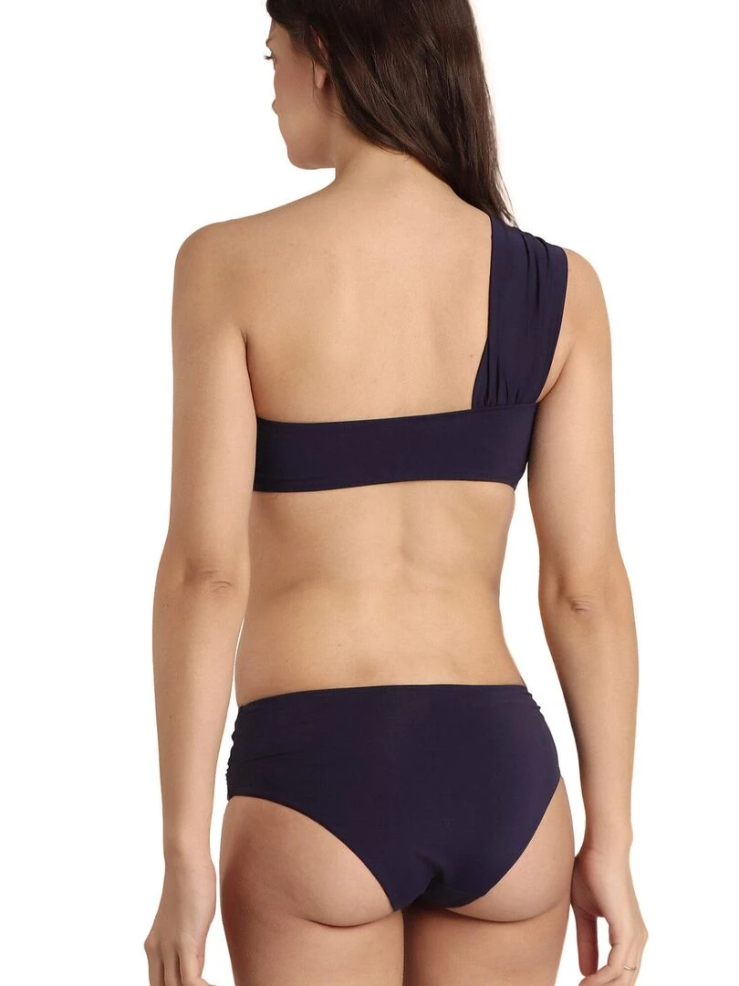 Ensemble 2 pièces bikini asymétrique préformé Cruise Bleu