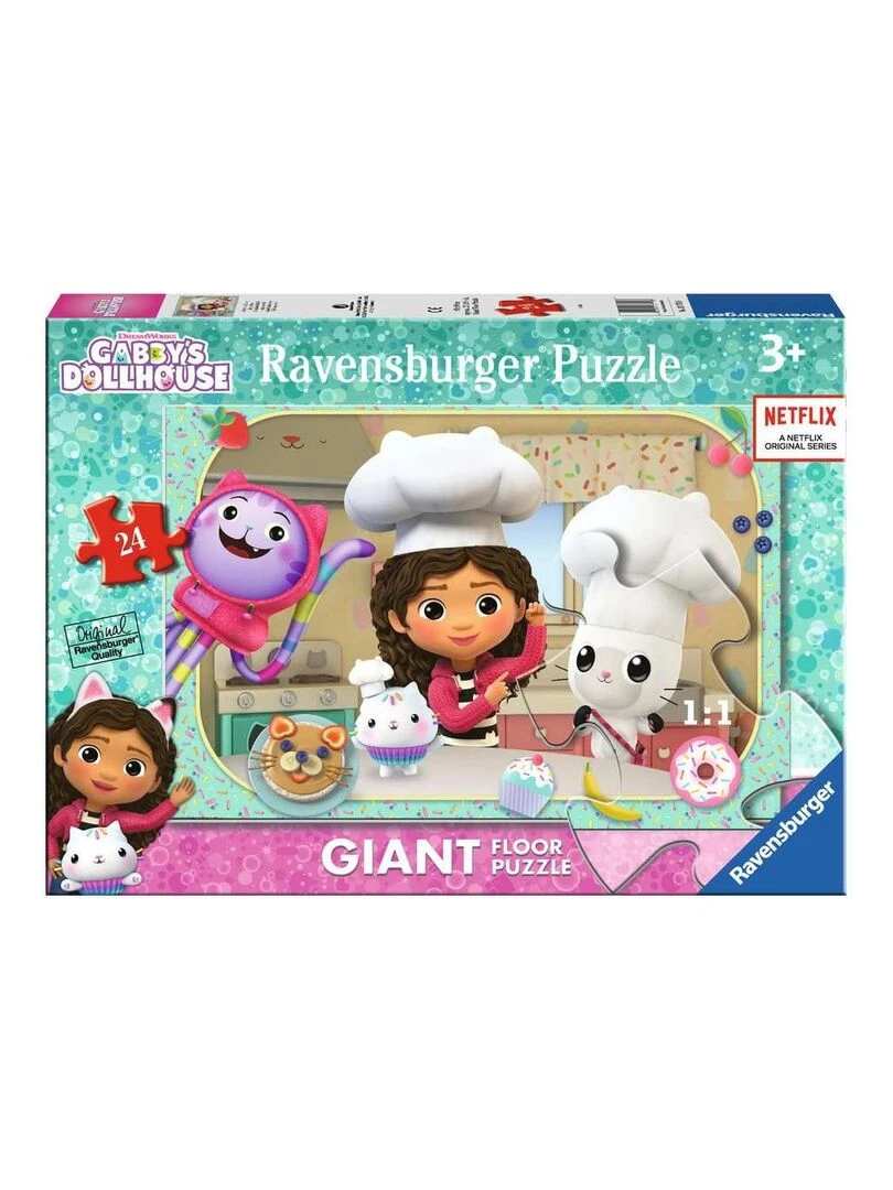 Puzzle giant 24 pieces La cuisine de Gabby Gabby s dollhouse N/A