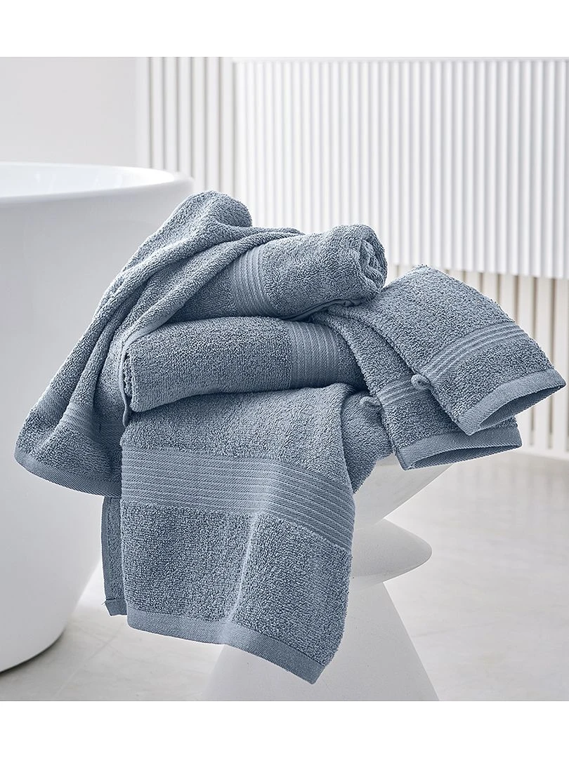 Serviette de bain 50 x 90 cm bleu clair