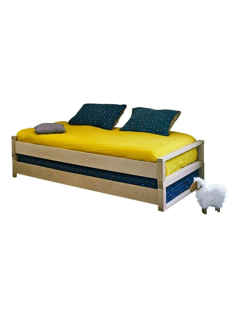 Lit empilable Poka   AKITEN RETAIL   Marron