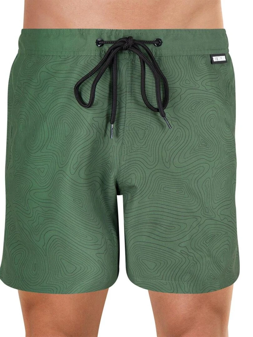 Bermuda de bain homme Traveler Kaki