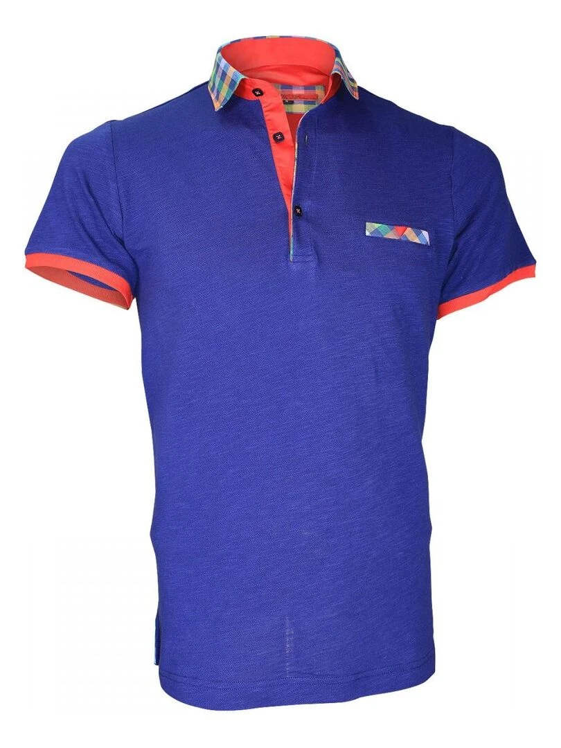 Polo fantaisie WEYMOUTH Bleu