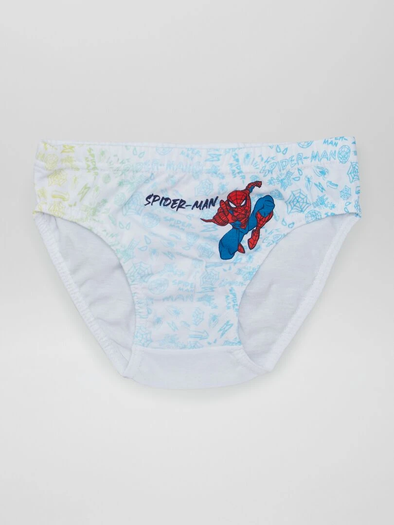 Lot de 3 slips 'Spider man'   Bleu