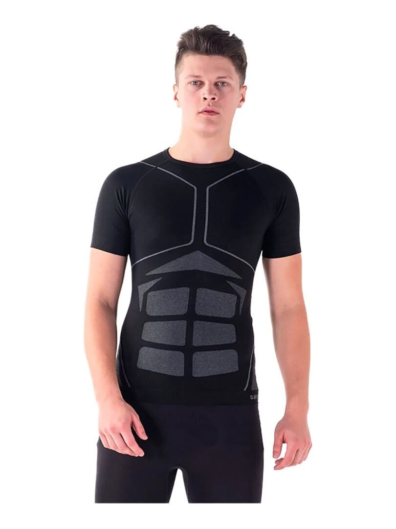 Hi Tec   T shirt BERZA   Noir Gris