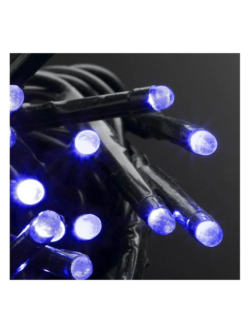 Guirlande extérieur 180 leds bleues 20m 8 fonctions   Blanc
