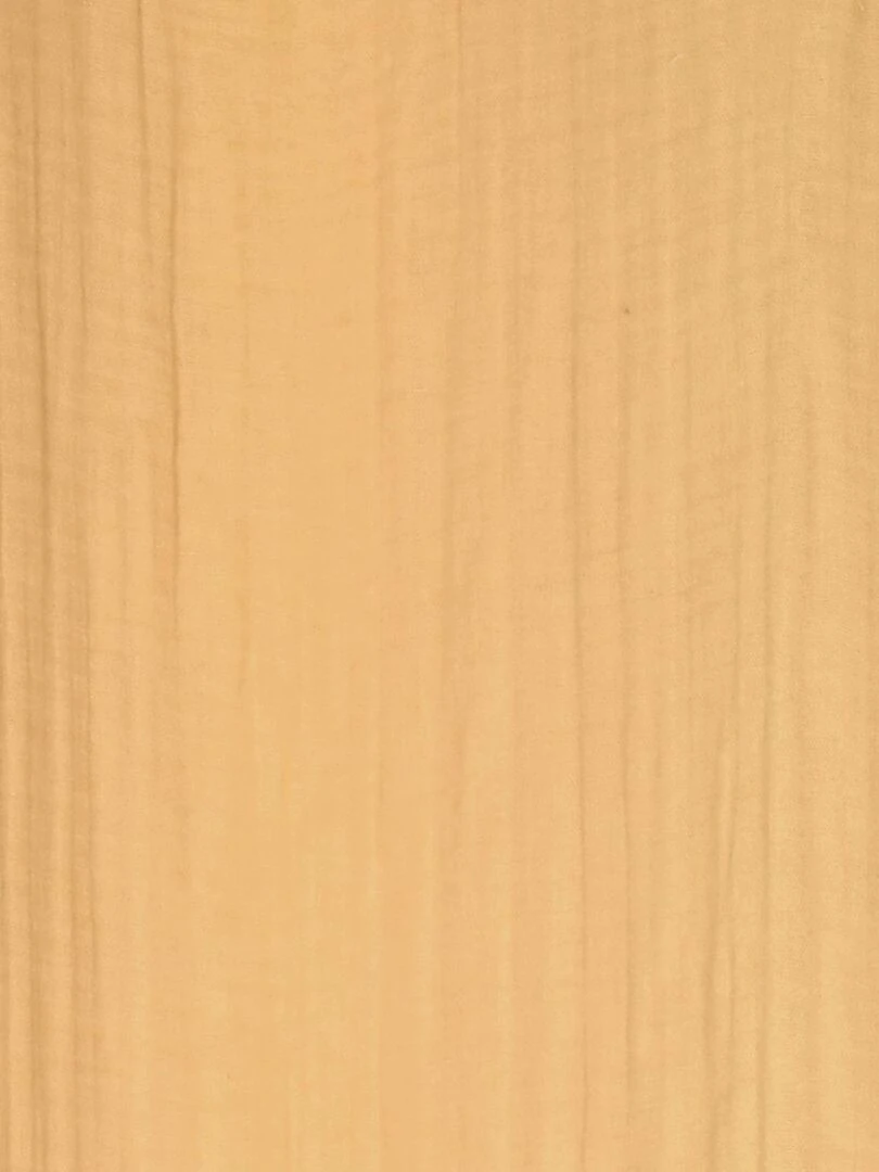 Rideau uni en viscose de bambou Jaune moutarde