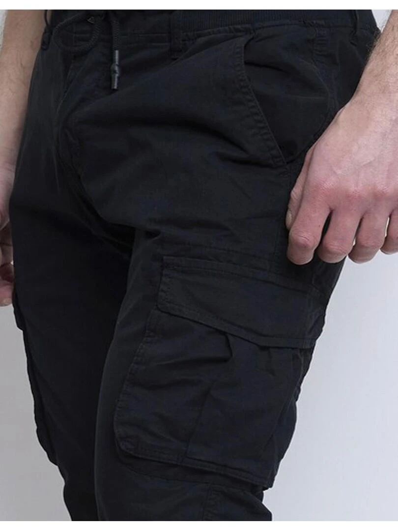 PANTALON CARGO Kebello   Noir Noir