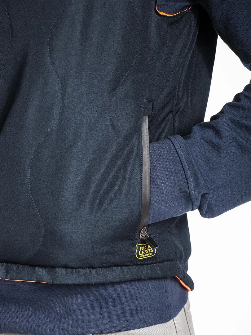 Gilet sans manches matelassé réversible 'Rica Lewis'   Bleu marine