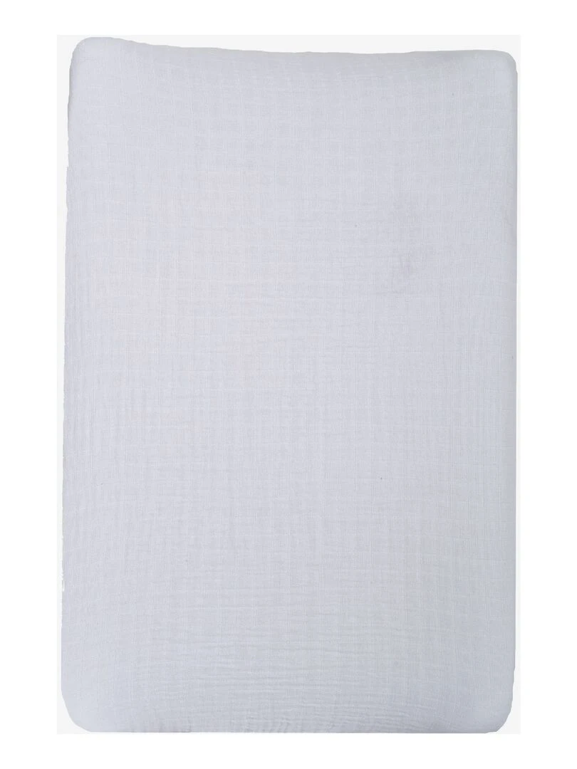 Housse de matelas à langer bébé Kinousses Bleu