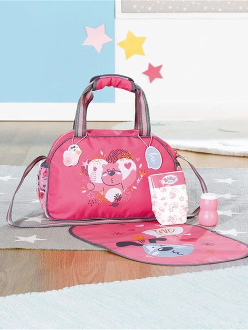 Baby born Sac à langer pour poupée 36 et 43 cm N/A
