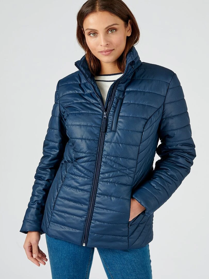 Parka matelassée   Damart   Bleu marine