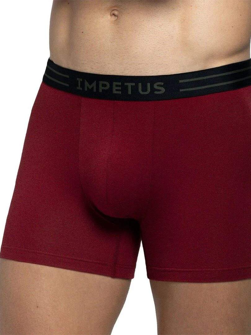Pack de 2 boxers Majestic en coton Rouge