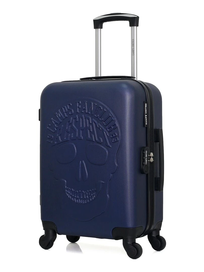 CAMPS UNITED VALISE CABINE ABS CORNELL 4 ROUES 55 CM Bleu marine