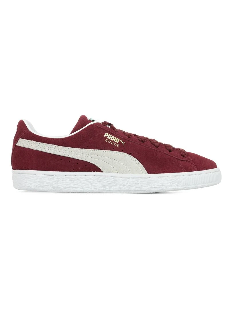Baskets Suède Classic Xxi Bordeaux