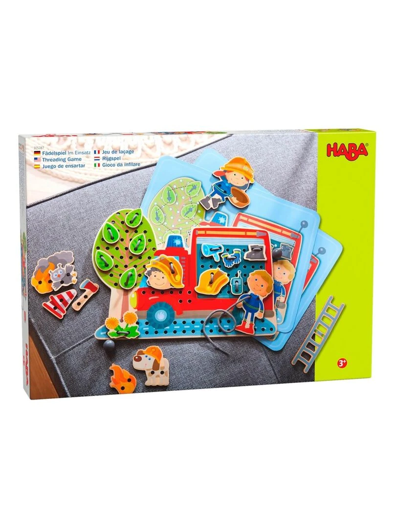 Jeu De Laçage Pompiers En Intervention   N/A