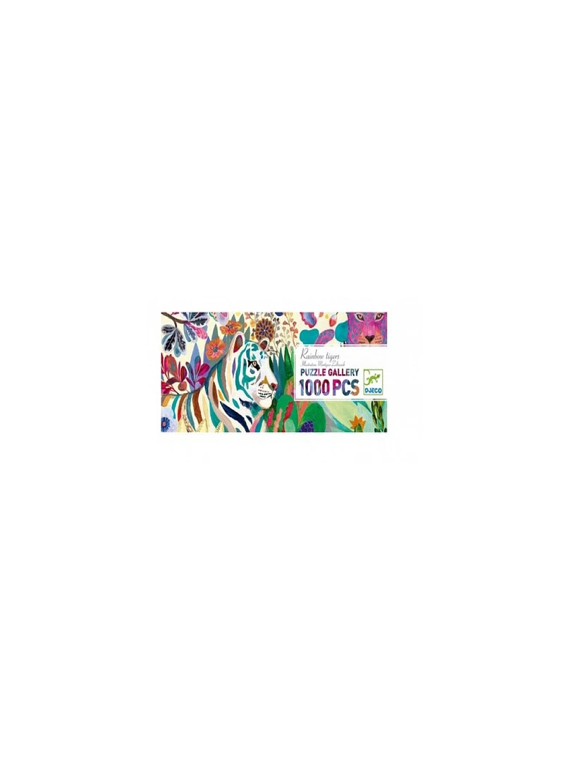 Puzzle Rainbow Tigers 1000 Pcs N/A