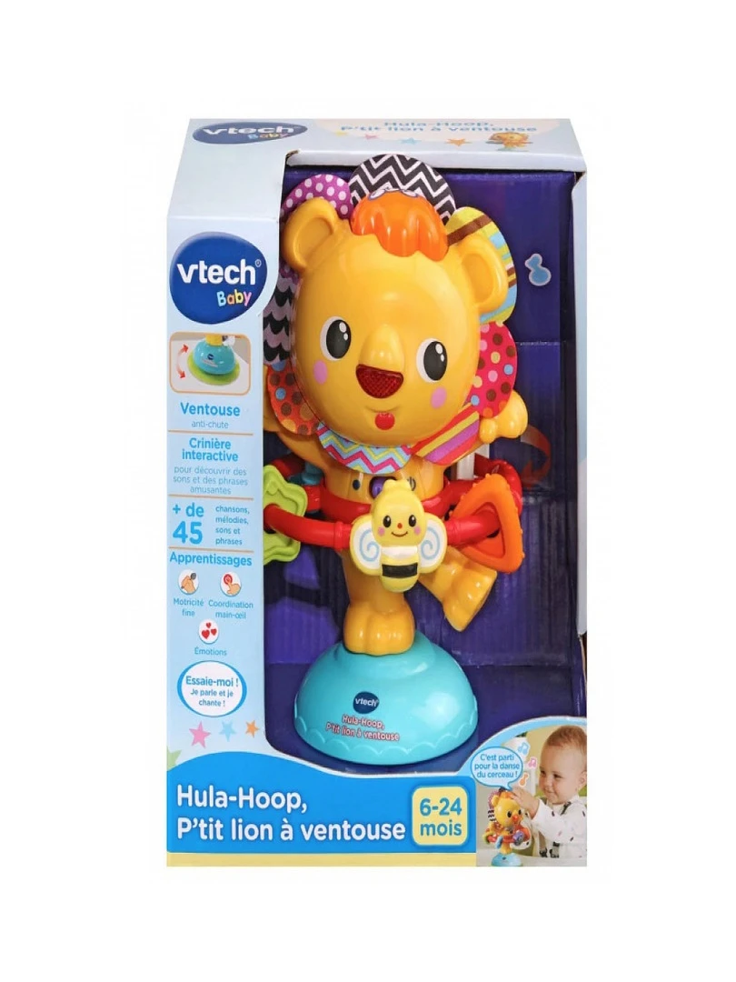 Jouet à ventouse Hula Hoop P'tit lion N/A