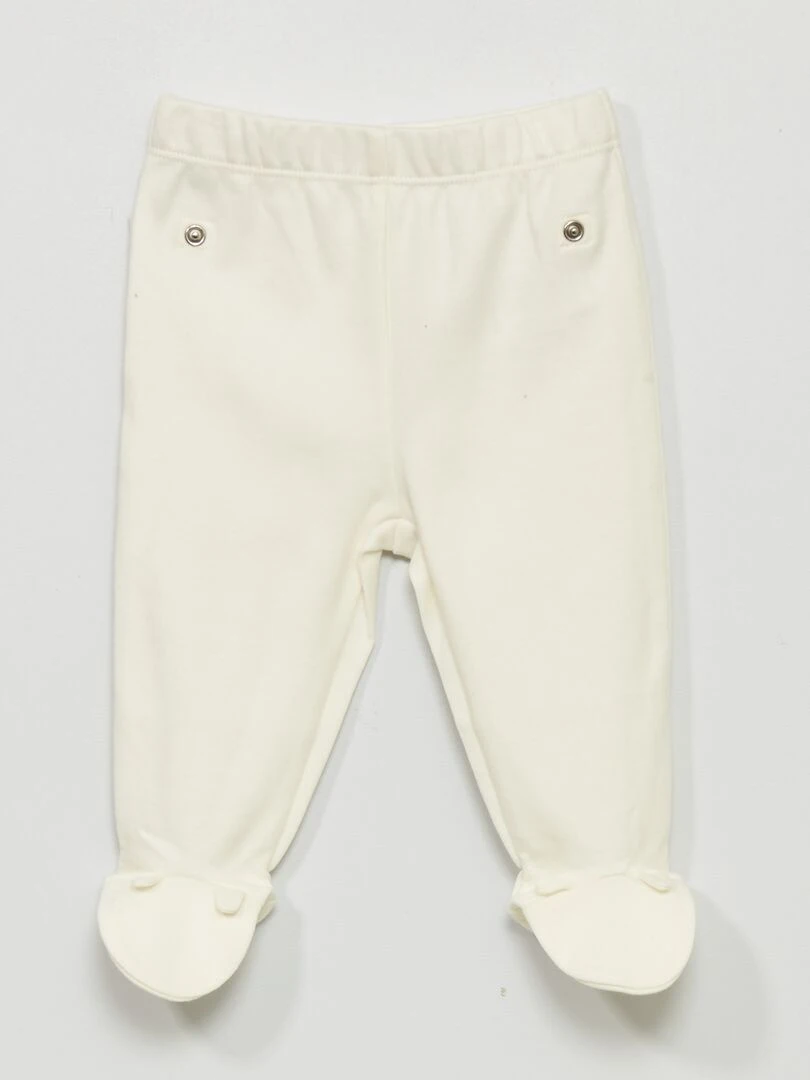 Ensemble pyjama en interlock   2 pièces   Rose