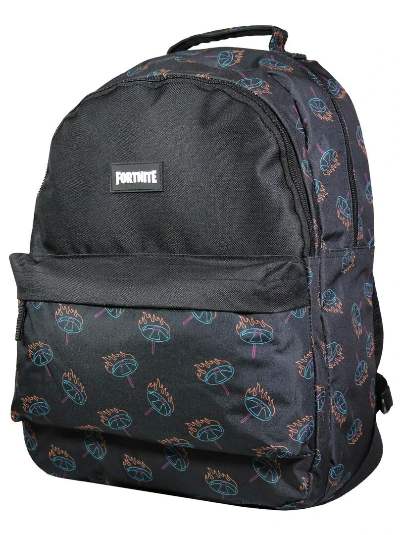 BAGTROTTER Sac à dos 2 compartiments Fortnite Noir Noir