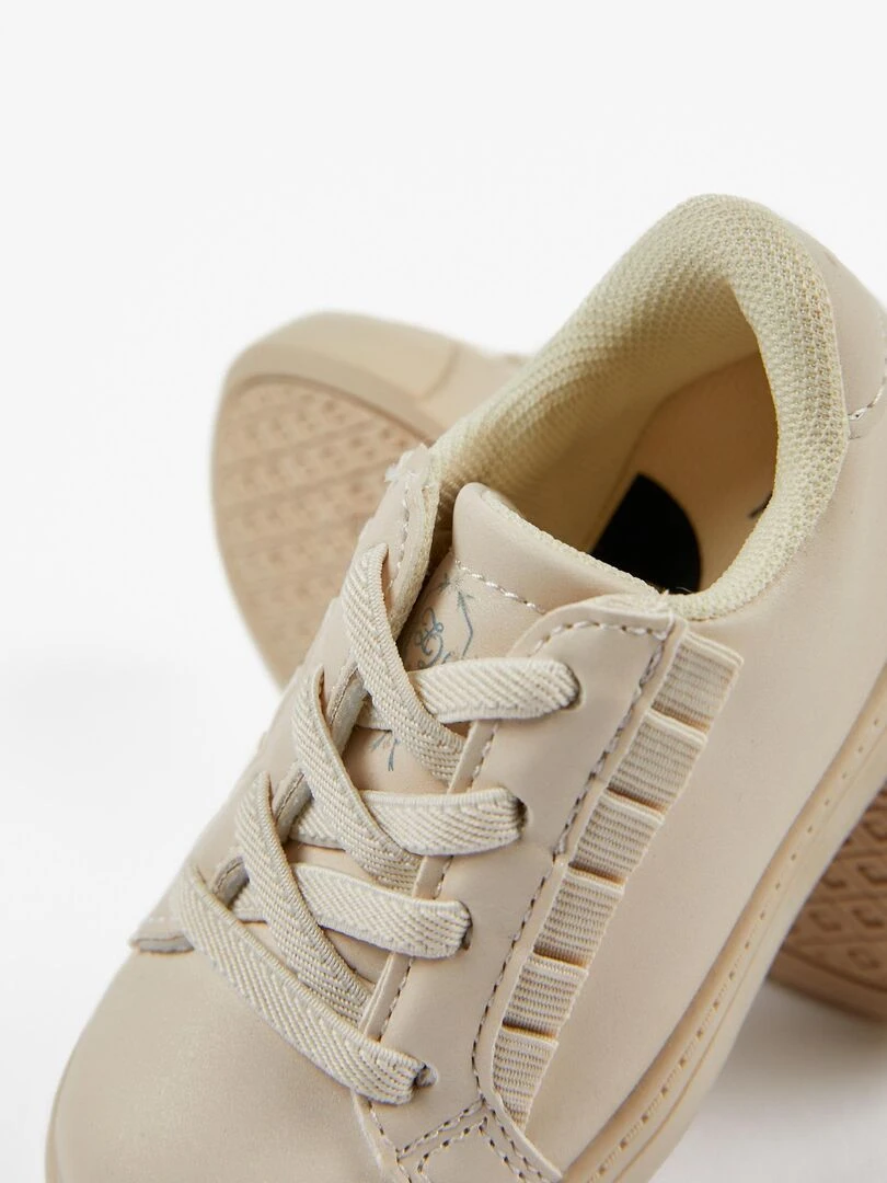 Baskets à Volants Bébé Fille  ALPINE LUXURY   Beige clair