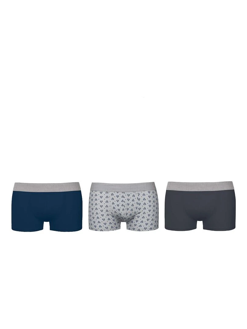 Pack boxers x3 Hercules Gris