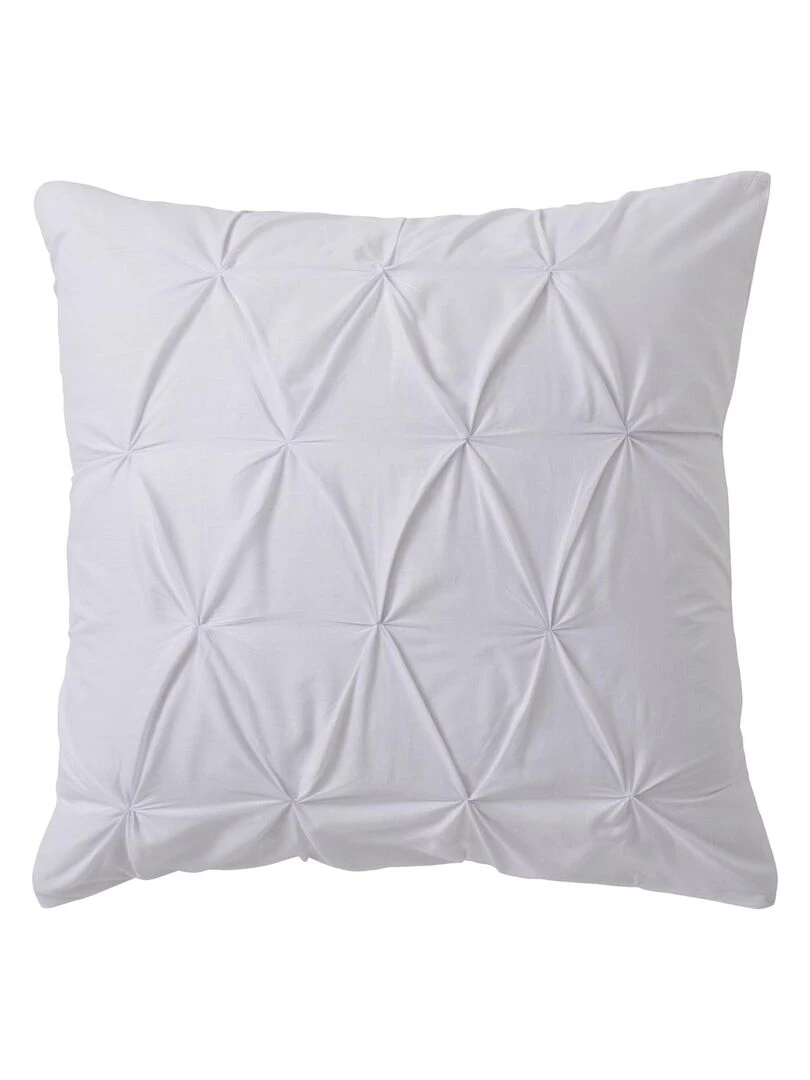 Parure 3 Pièces Heloise  100% Coton PARURE DE COUETTE   Blanc
