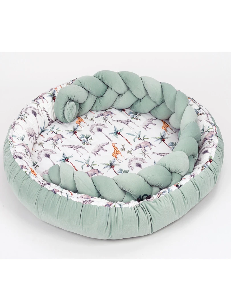 Tresse de lit bébé universelle   VELVET   Vert