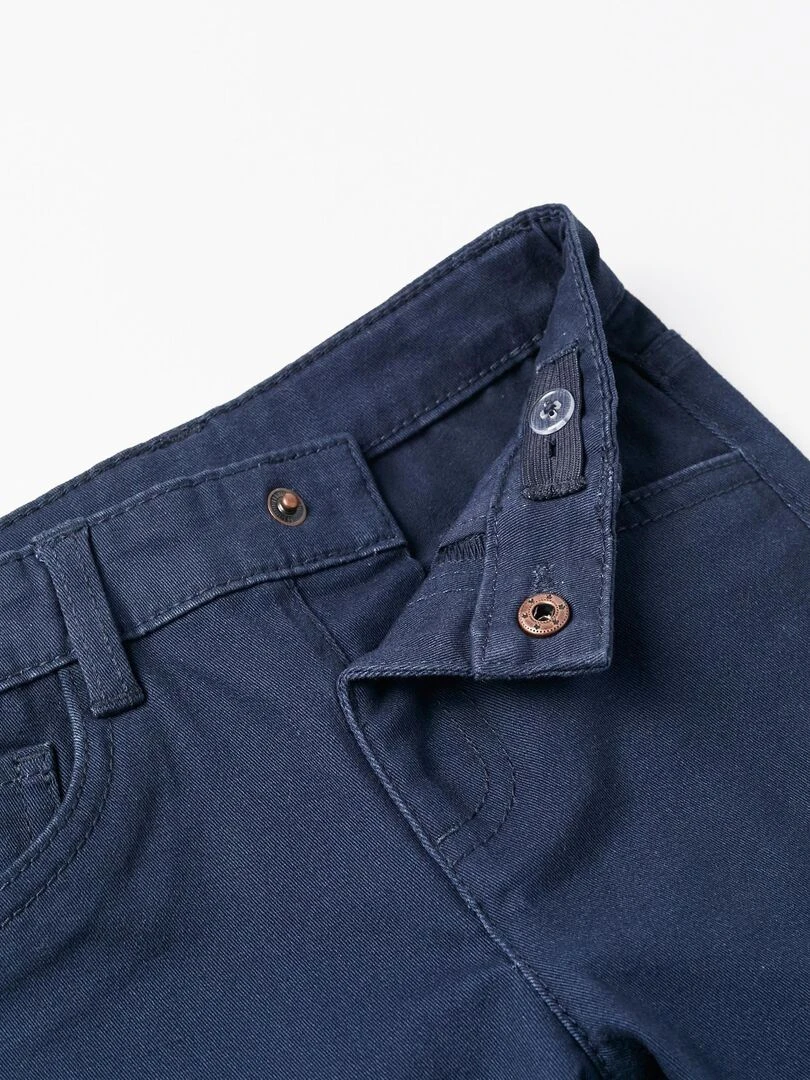 Pantalon en Sergé de Coton pour Bébé Garçon  ROYALS OFF DUTY   Bleu foncé