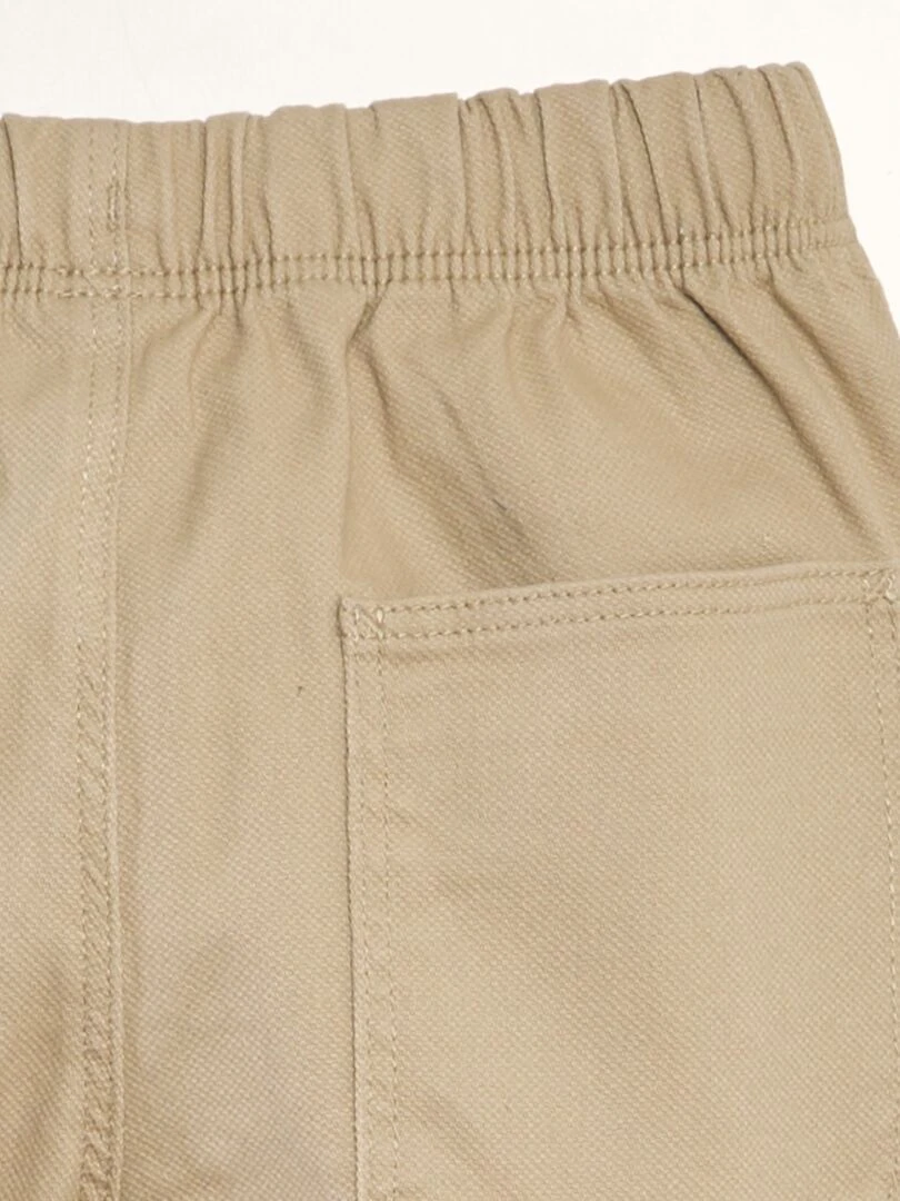 Pantalon esprit 'jogger'   Beige