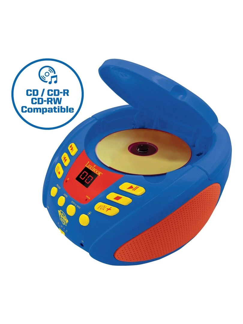 Lecteur Cd Bluetooth La Pat’ Patrouille Avec Effets Lumineux N/A