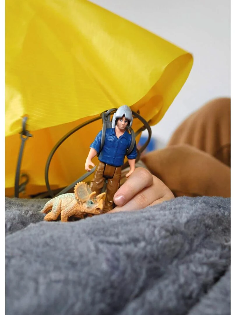 Figurines dinosaure : Sauvetage en parachute   N/A