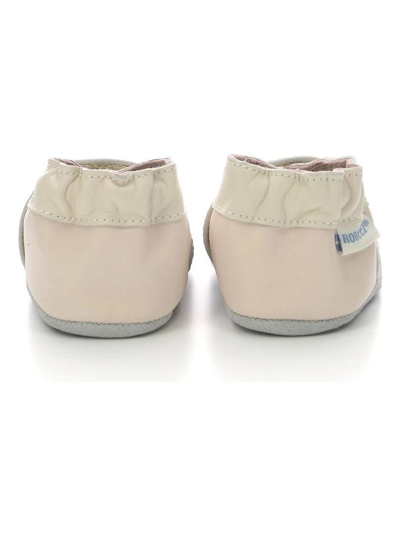Chaussons Cuir Dream Tacker   Beige