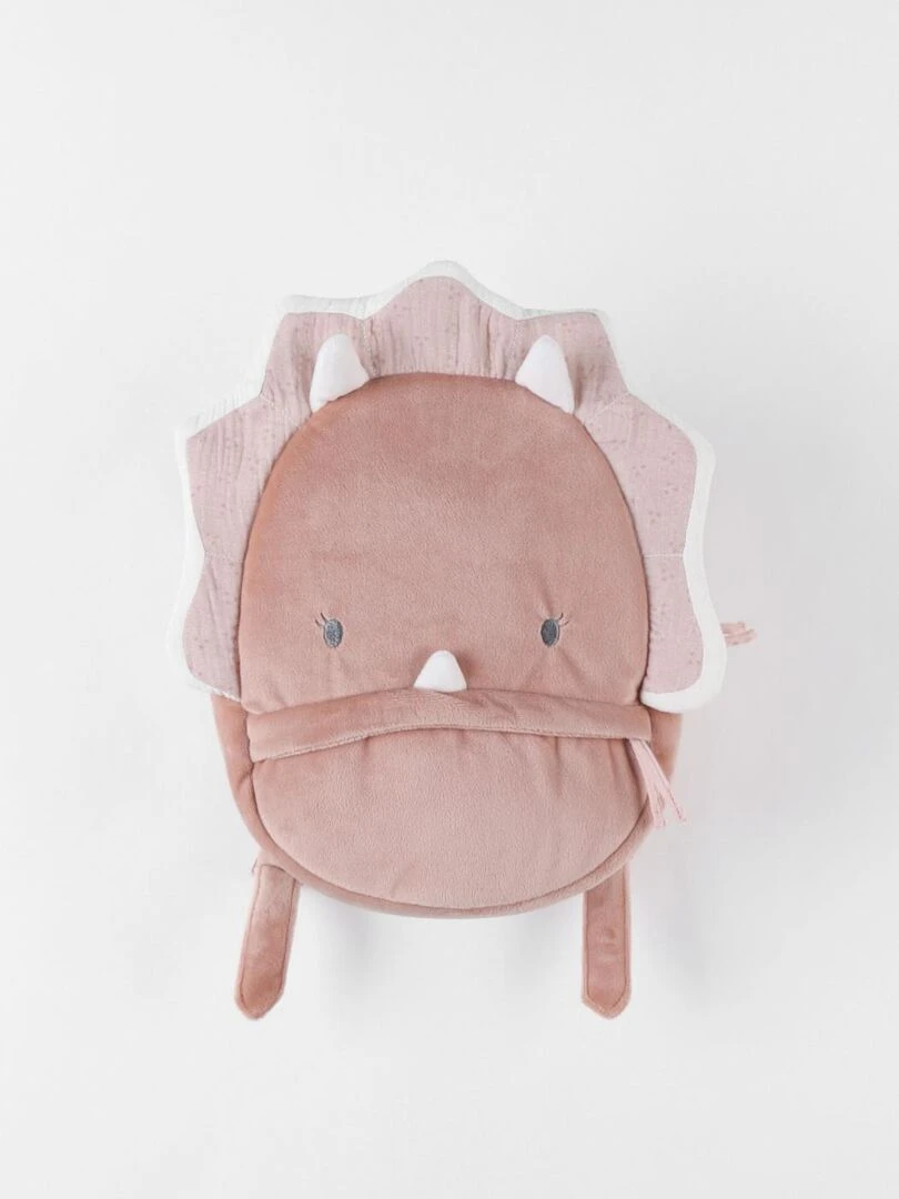 Sac à dos Popsie en Veloudoux® poudré Noukie's Rose